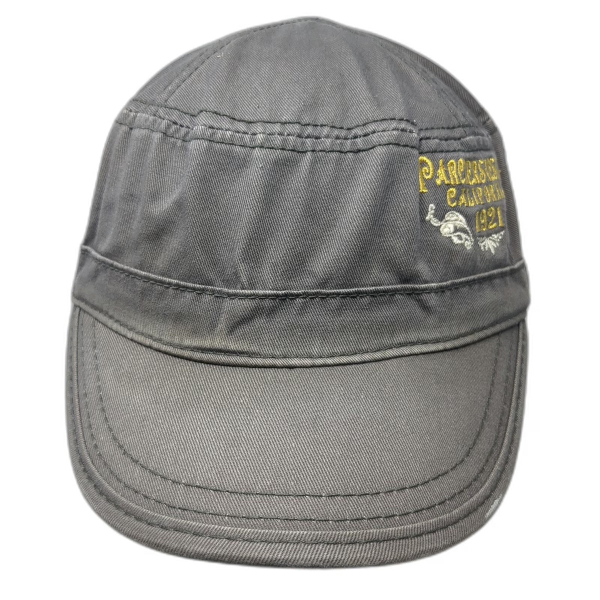 Ouray Army Cap Gray One Size Parchers Resort California 1921 Hat Adjustable