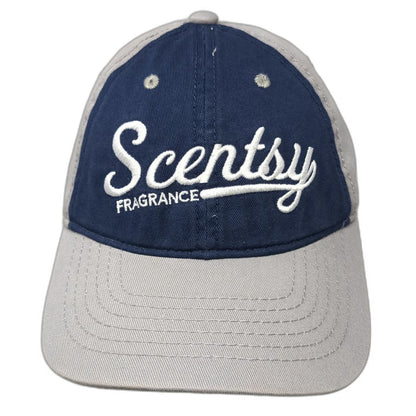Scentsy Fragrance Hat Blue Gray Baseball Cap One Size 10 Years Anniversary