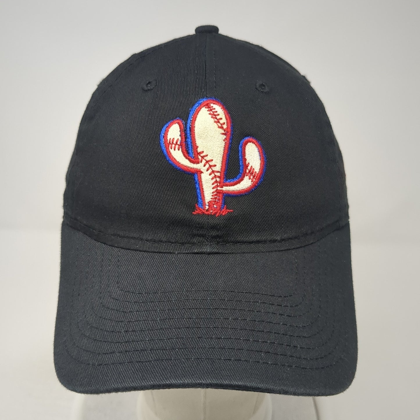 Cactus Slideback Hat Black One Size Adjustable Embroidered Logo New Era