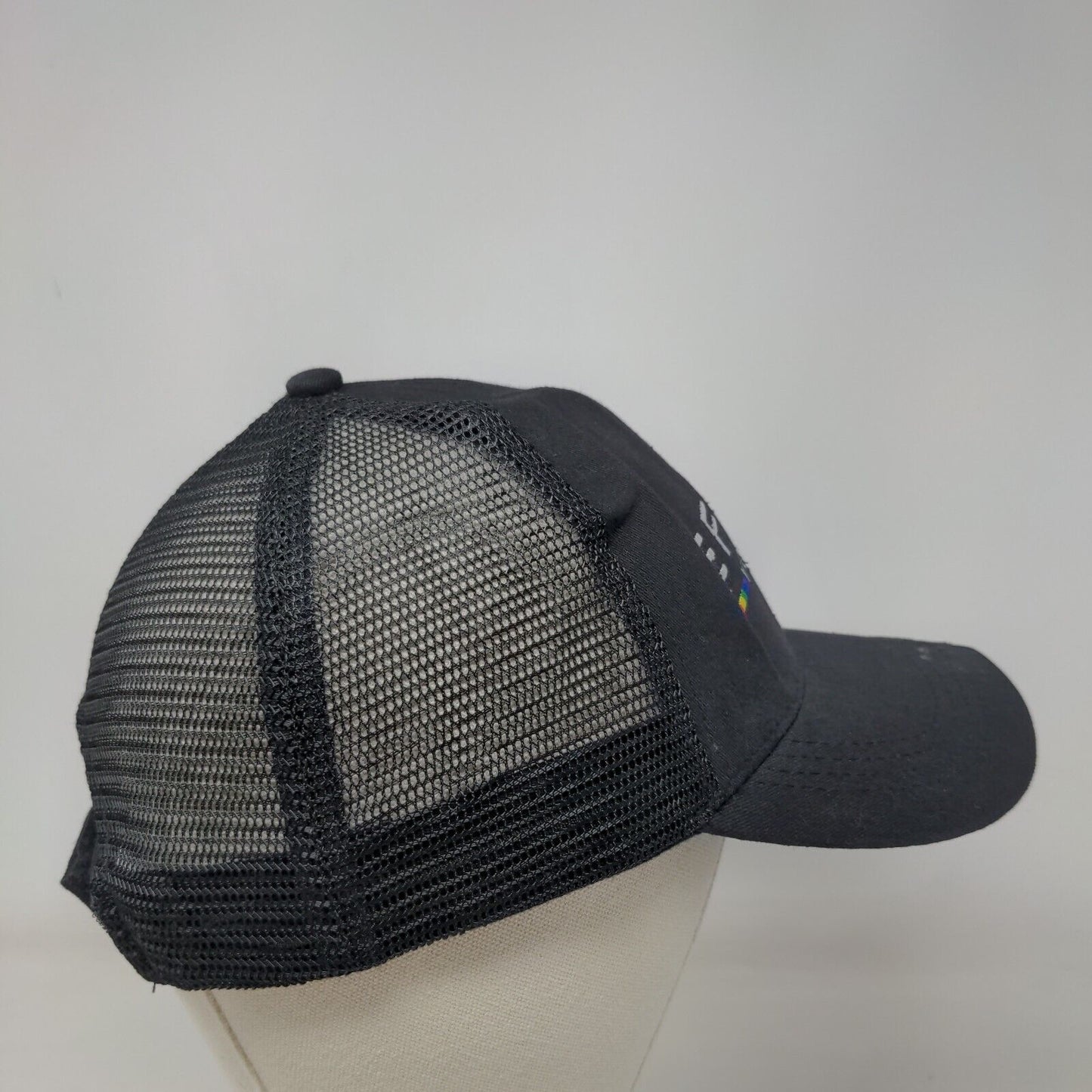 Effen Vodka Strapback Trucker Hat Black One Size Drink Responsibly Mesh Back
