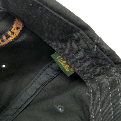 Cabela's Slideback Hat Green OSFA Adjustable Embroidered Vent Holes