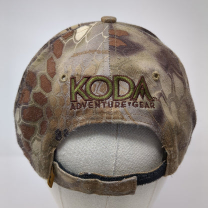 KODA Adventure Gear Pro Team Strapback Hat Camo One Size Richardson