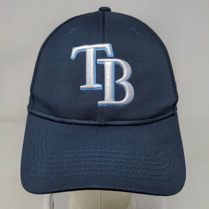 Tampa Bay Rays Strapback Hat Blue OSFM Embroidered Logo MLB OC Sports