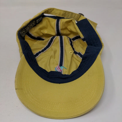Wild Wing Slideback Hat Yellow One Size Mid Fit Adjustable Embroidered Ahead