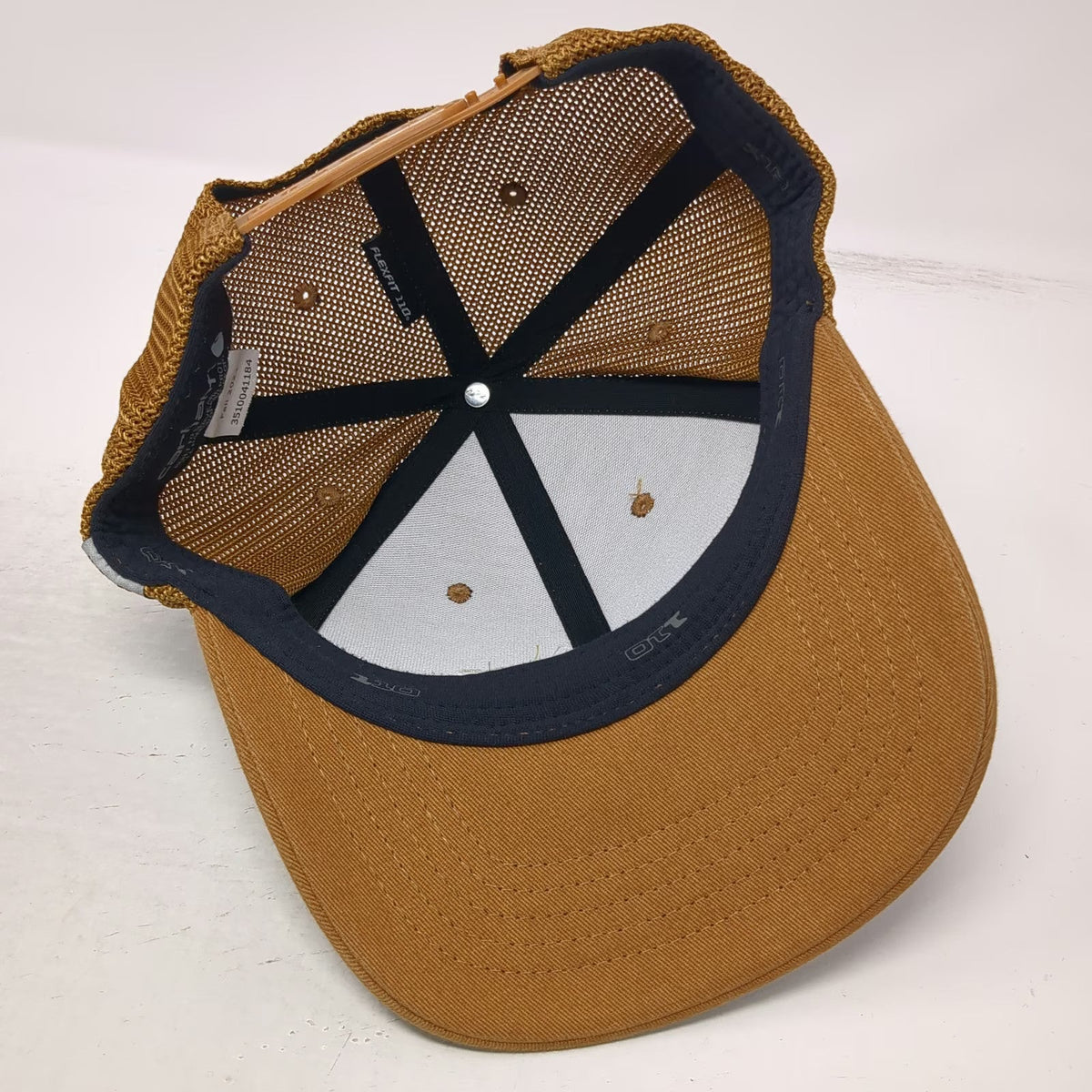 Carhartt Trucker Hat Brown One Size Boise Co-op Market Mesh Back Snapback 1973