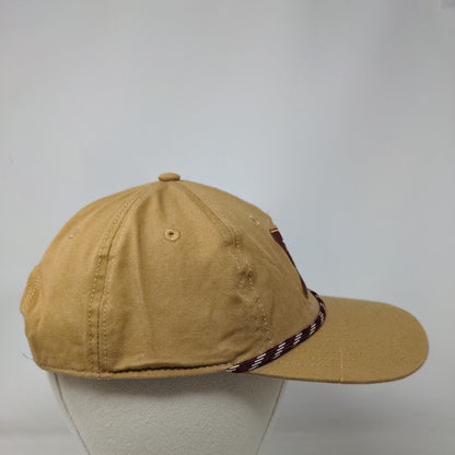 Miller High Life Snapback Rope Hat Tan One Size Embroidered Mad Engine