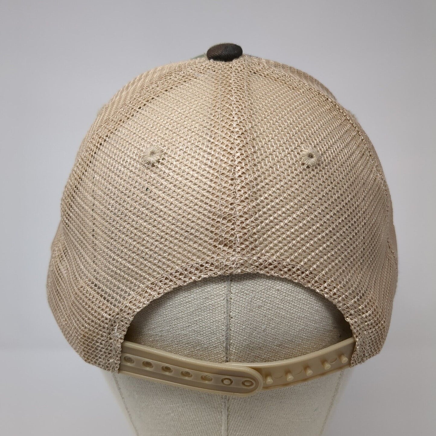 Boise ID Snapback Trucker Hat Camouflage One Size Mesh Back Adjustable