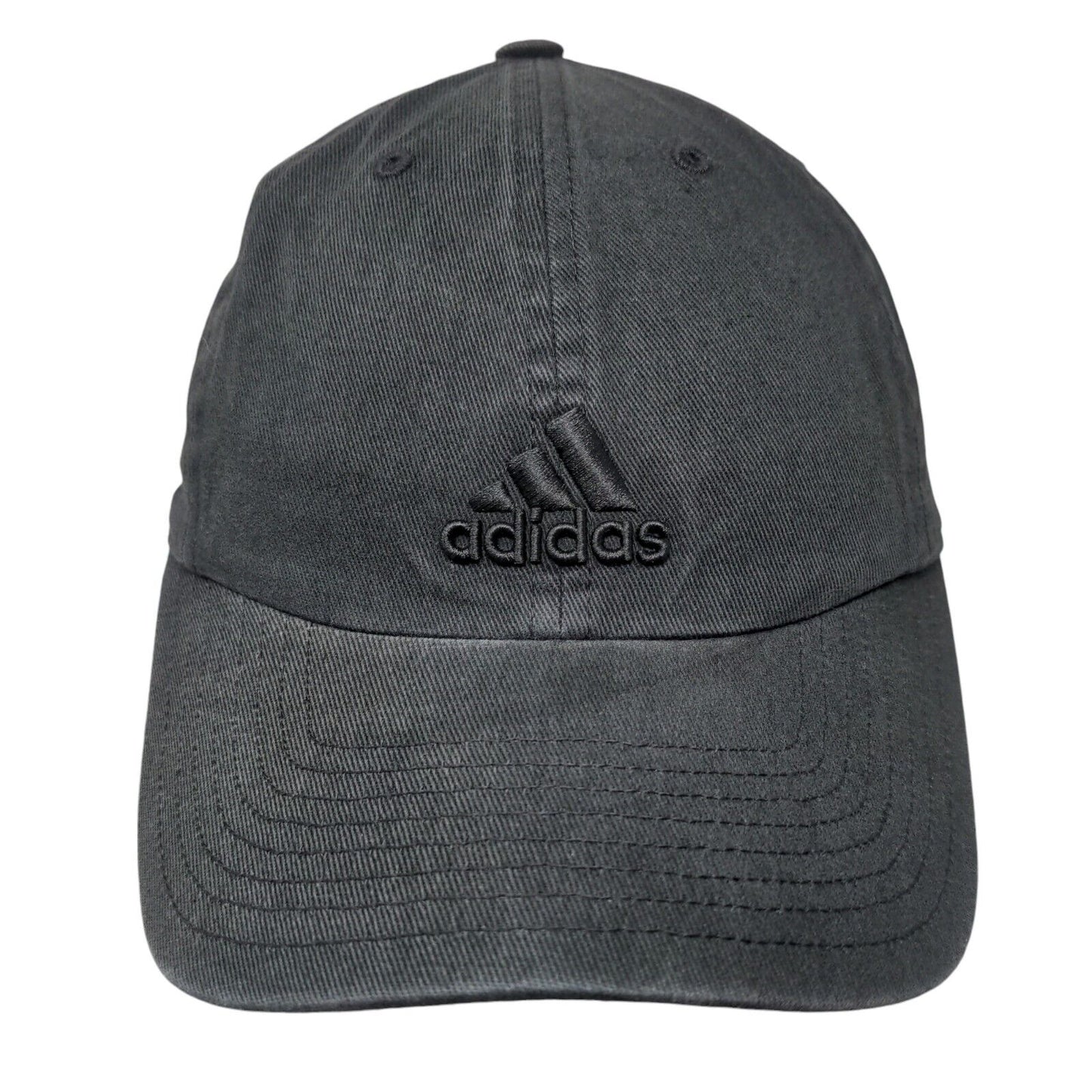 Adidas 3 Stripes Slideback Hat Black OSFA Adjustable Embroidered Solid