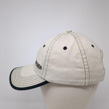 doTerra Strapback Hat Tan One Size Adjustable Embroidered Port Authority Cotton