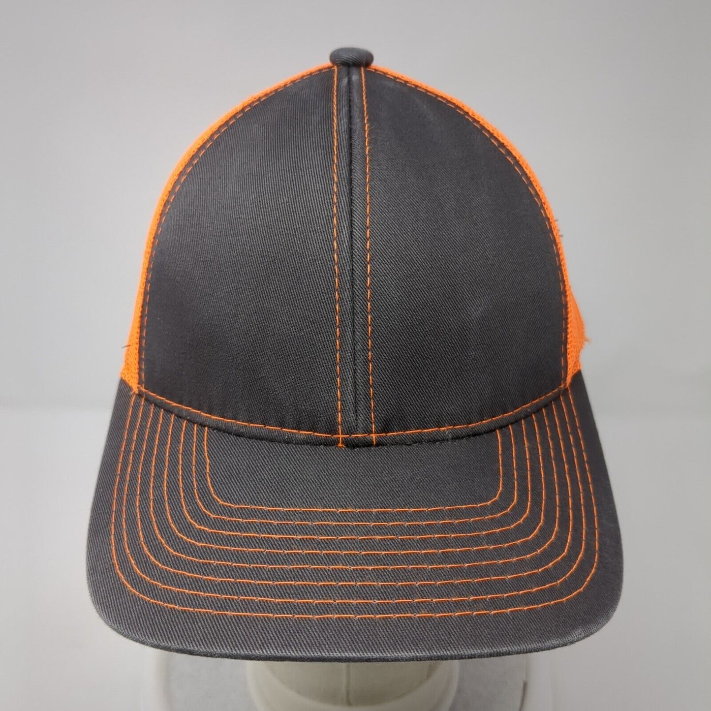 Dorfman Pacific Co Strapback Trucker Hat Multi OS Adjustable Mesh Back 6 Panel