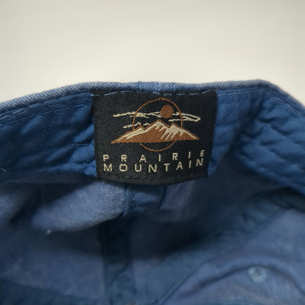 Prairie Mountain Baseball Cap Blue One Size Myrtle Beach South Carolina Hat
