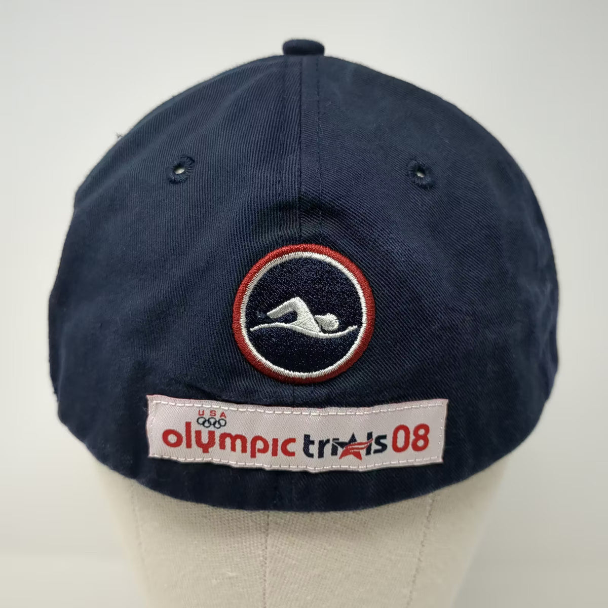 Team USA Olympics 2008 Swimming Trials XP Apparel Blue Baseball Cap One Size