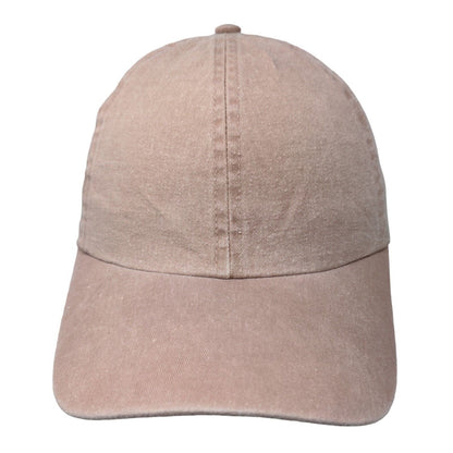 H&M Men's Slideback Hat Tan Size OS Blank 100% Cotton Adjustable