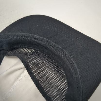 Anti Hero Trucker Hat Black Mesh Back Flat Brim Pigeon Logo Snapback Vintage