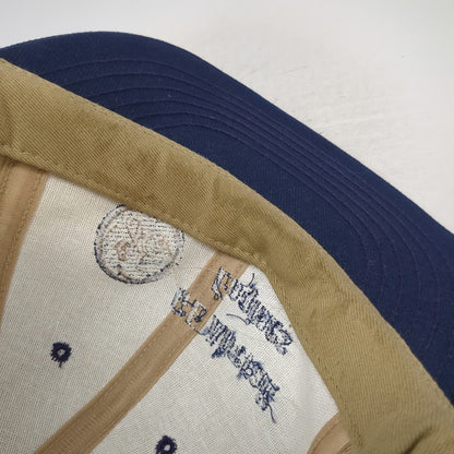 ESKCO GE Aircraft Engines Baseball Cap Beige Blue OSFM Strapback Two Tone Hat