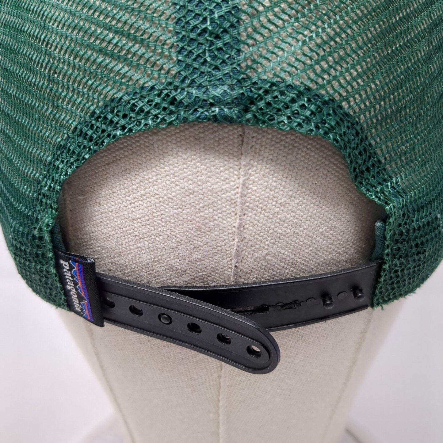 Patagonia Ventura CA Snapback Trucker Hat Green One Size Mesh Back