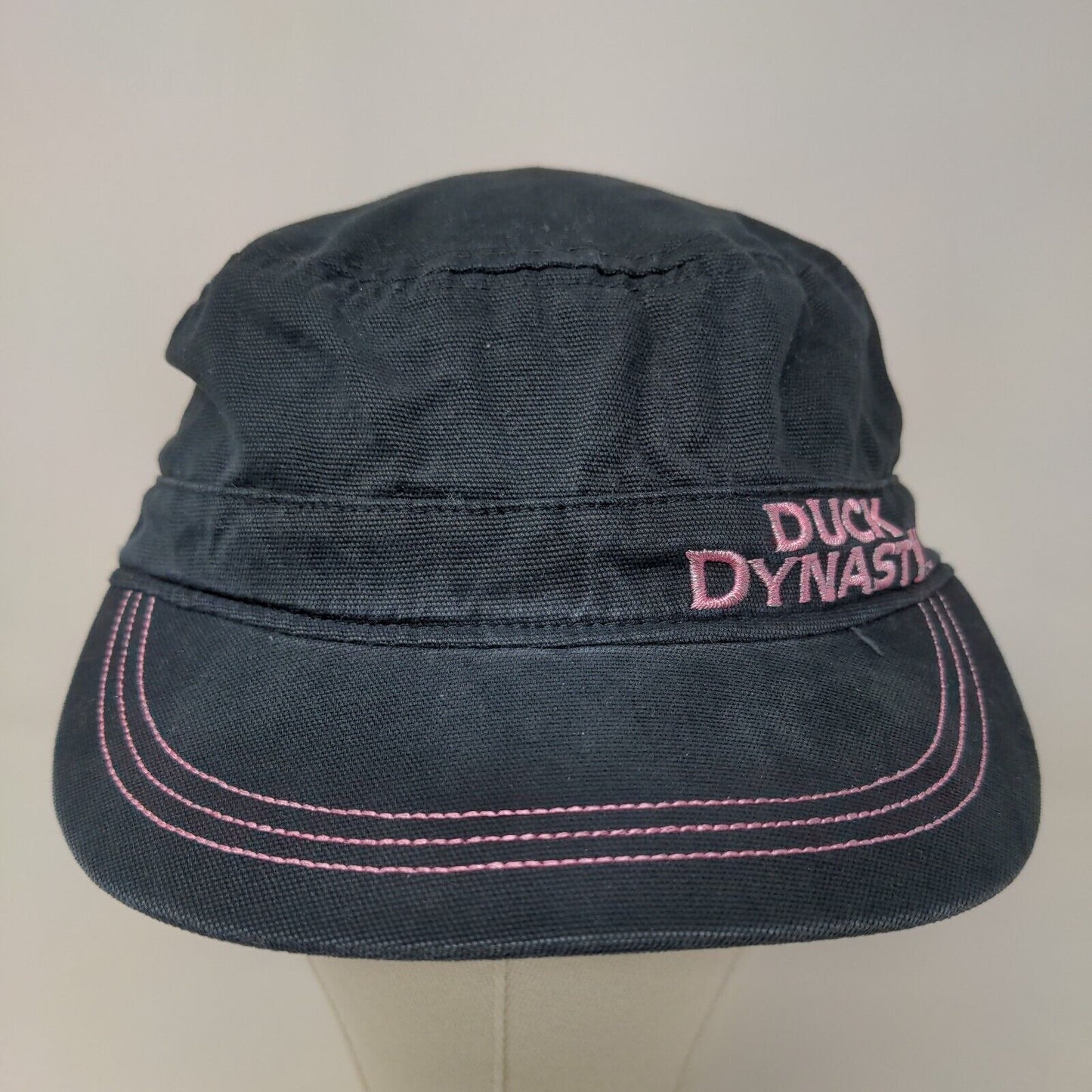 A&E Duck Dynasty Women's Strapback Hat Black Size OSFM Embroidered Logo