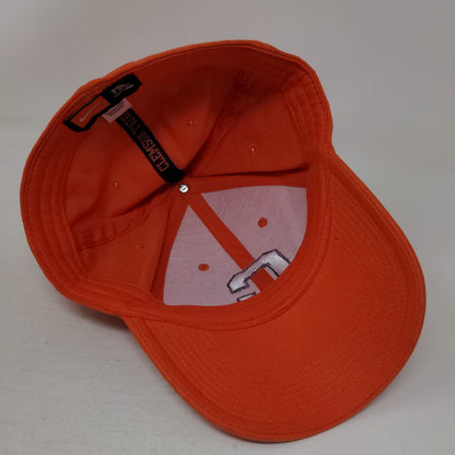 Clemson Tigers Fitted Hat Orange M/L Nike Legacy 91 Embroidered Logo NCAA