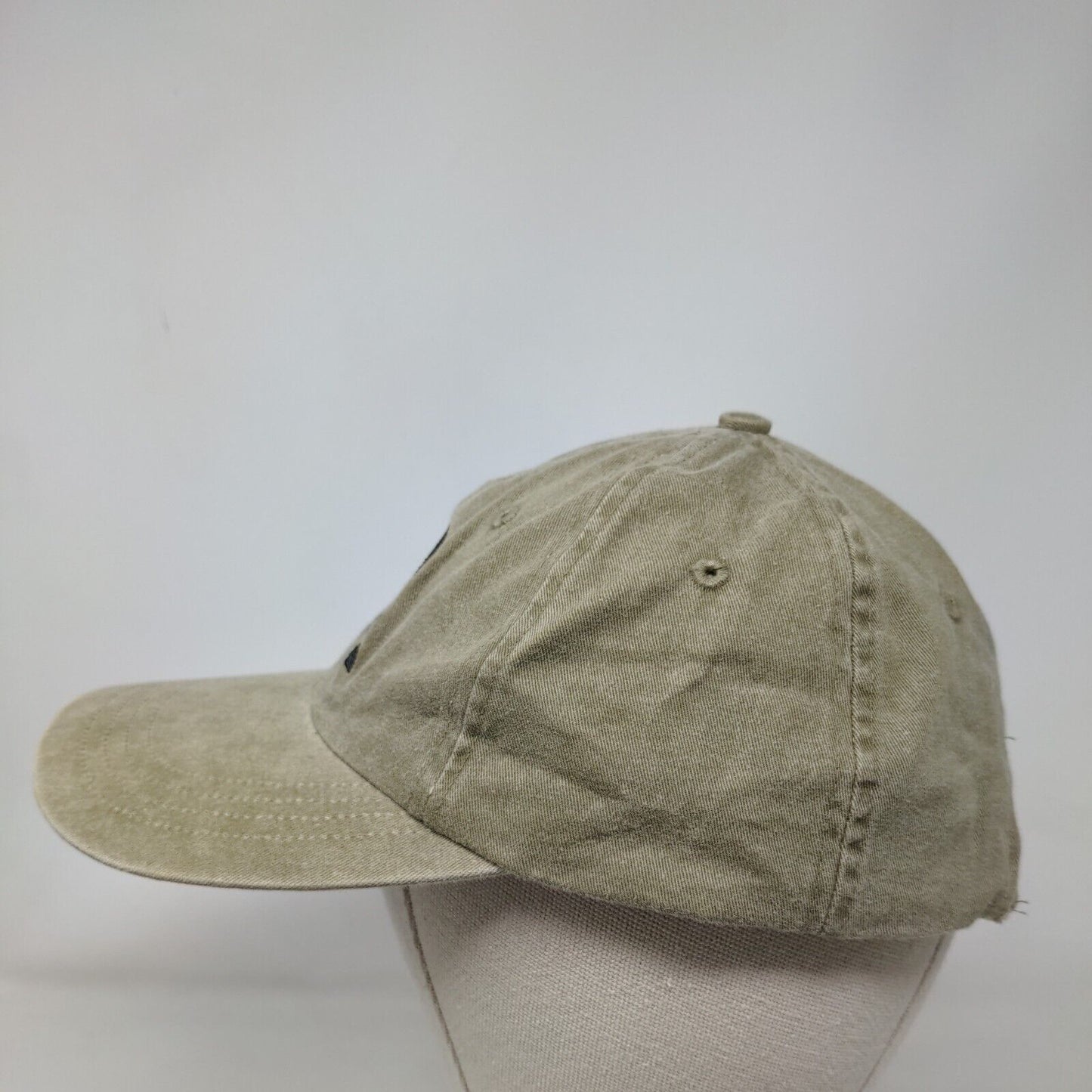 Bear Slideback Hat Tan One Size Adjustable Embroidered Augusta Sportswear