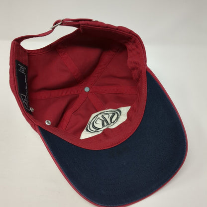 Grand Traghee Slideback Hat Red OS Adjustable Embroidered Alternative Headwear