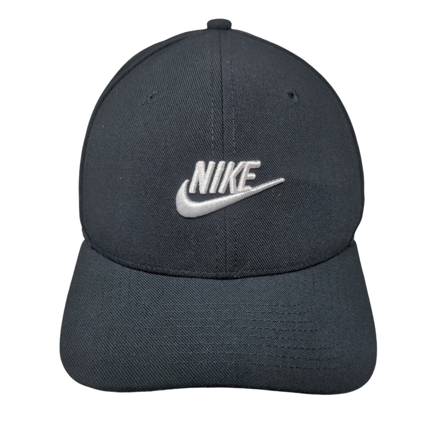 Nike Y&J 4,25,2012 Snapback Hat Black OS Adjustable Embroidered Swoosh Logo