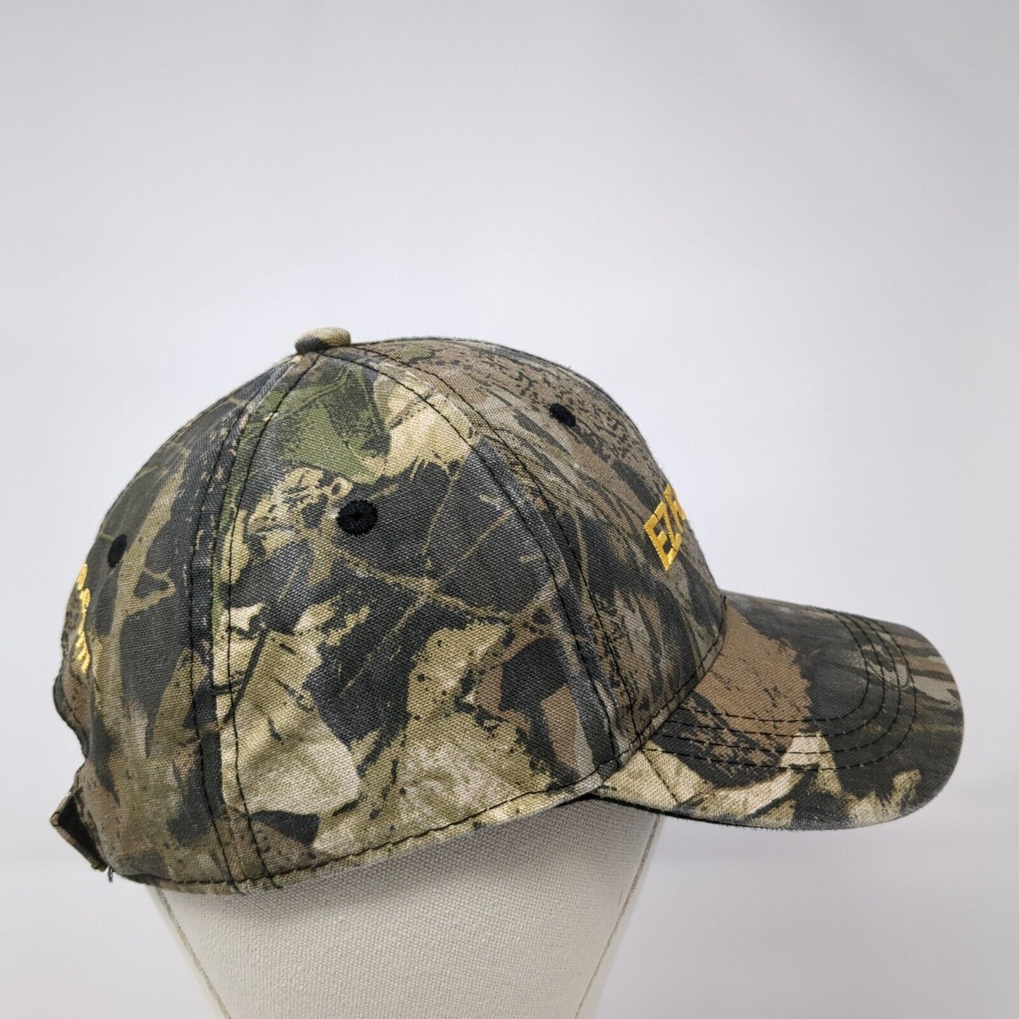 EZ Footings Adult Strapback Hat Camouflage OS Adjustable Embroidered Outdoor Cap