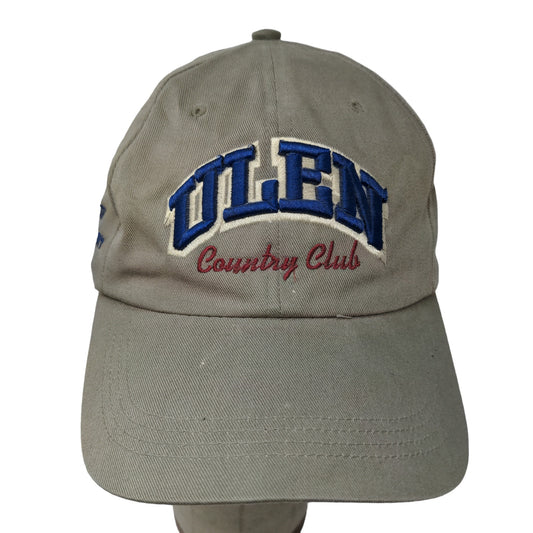 Ahead Men's Slideback Hat Green ULEN Country Club 75th Anniversary