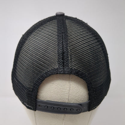 RHS Wrestling Snapback Trucker Hat Gray One Size Adjustable Mesh Back New Era