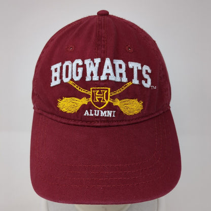 Hogwarts Alumni Slideback Hat Red One Size Adjustable Embroidered Harry Potter