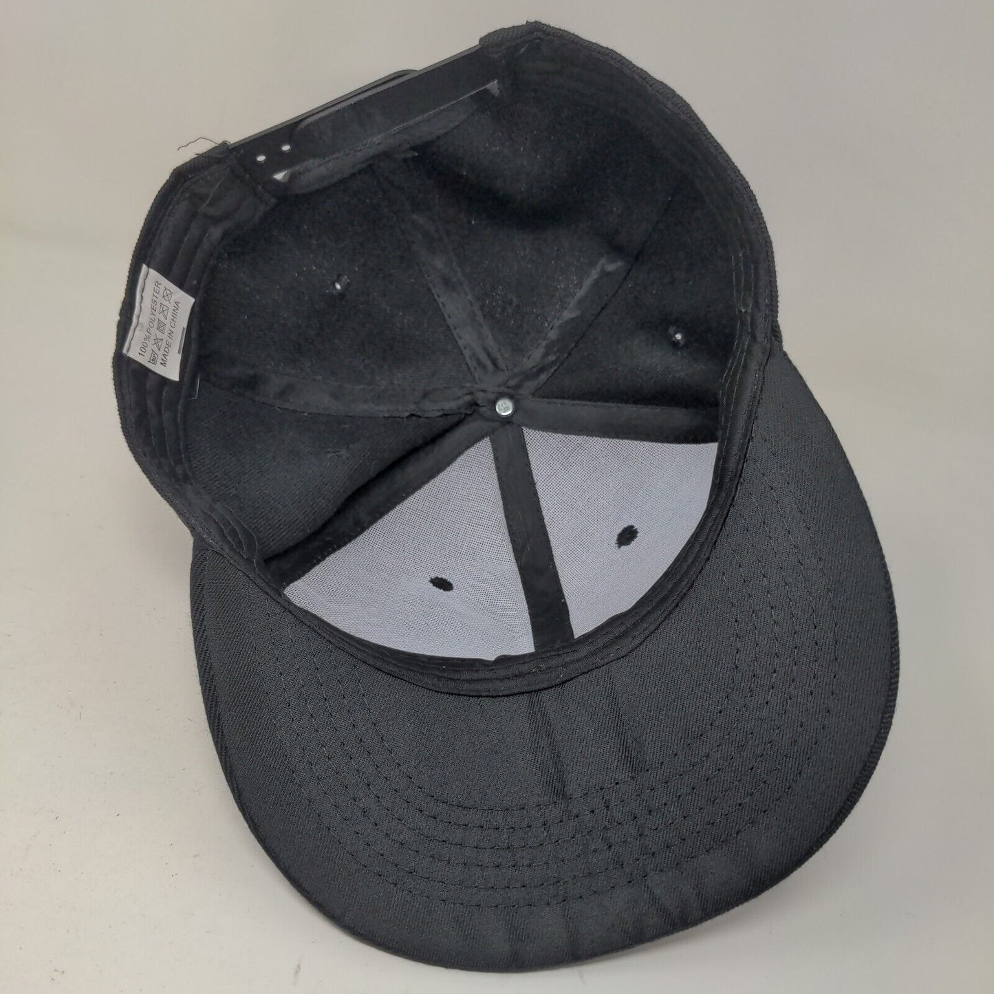 Unbranded Men's Snapback Hat Black Graphic #5 Kyle Larson Logo