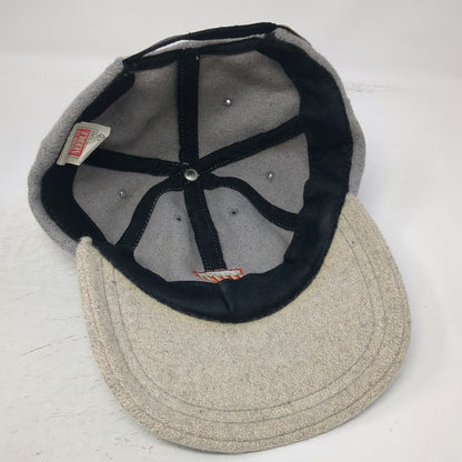 American Needle Harley Davidson Gray Baseball Cap Wool Hat Slideback Vintage