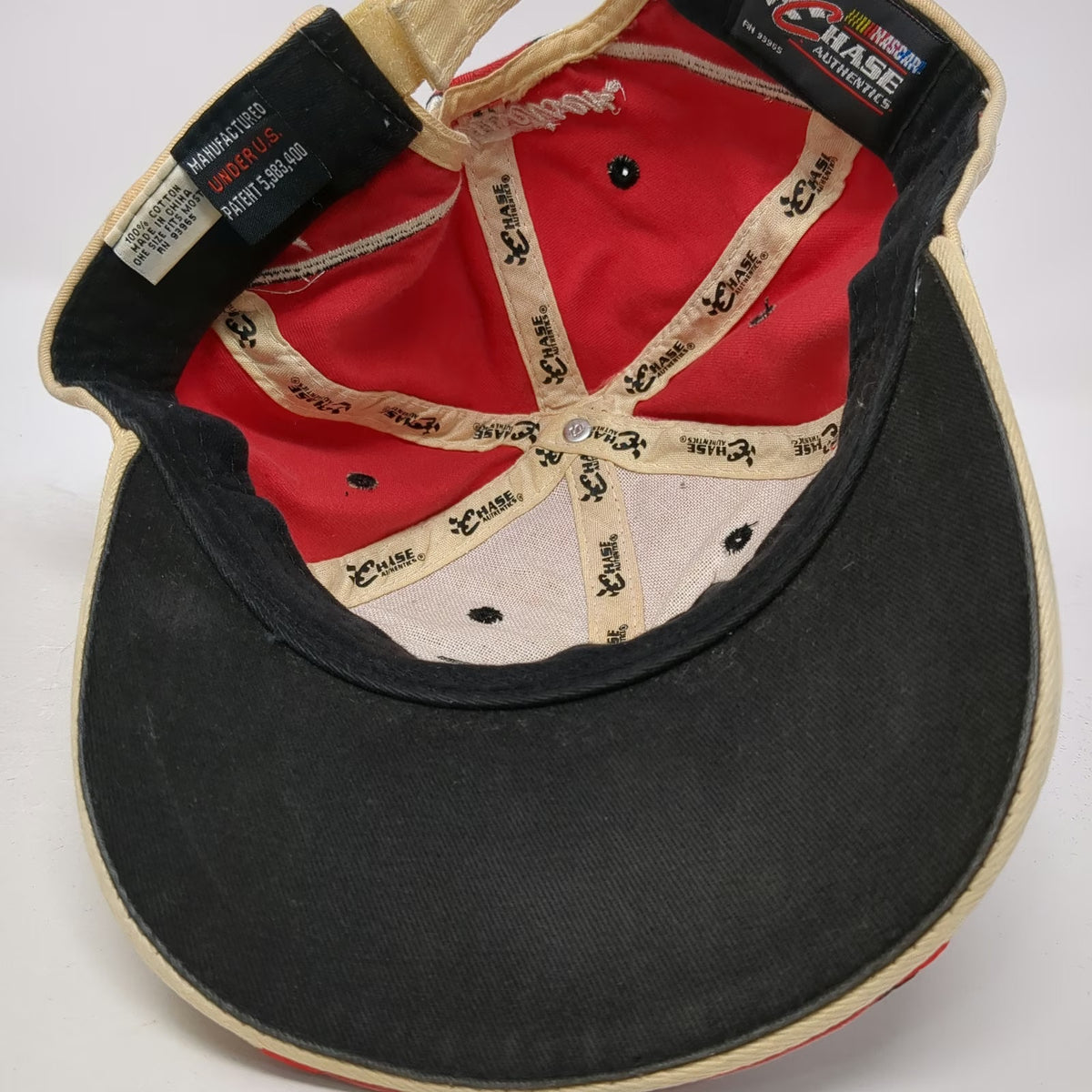 Chase Authentics Baseball Cap Red One Size Budweiser Kasey Kahne 9 NASCAR Hat