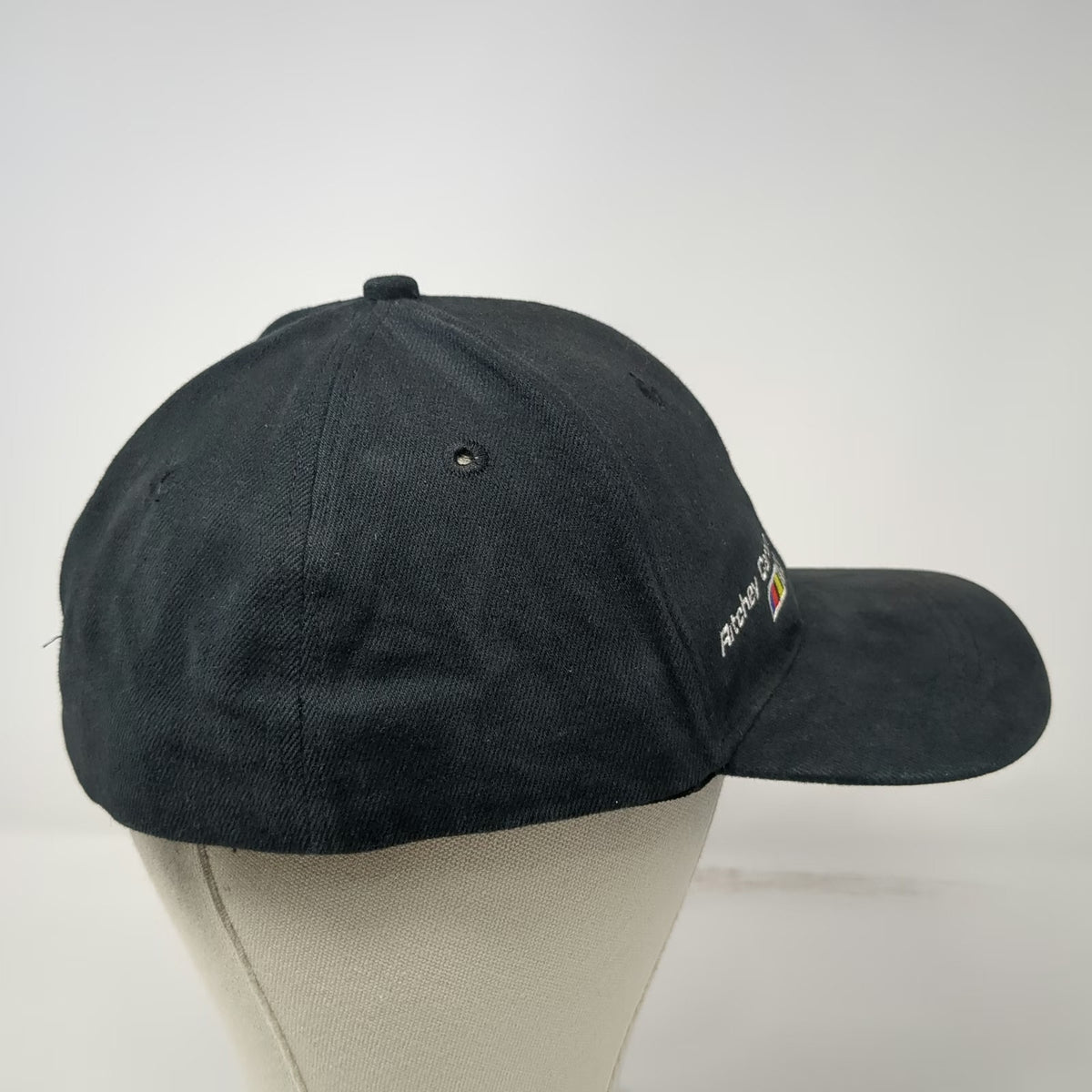 Ritchey Baseball Cap Black One Size Carbon WCS Cycling Road Bike Components hat