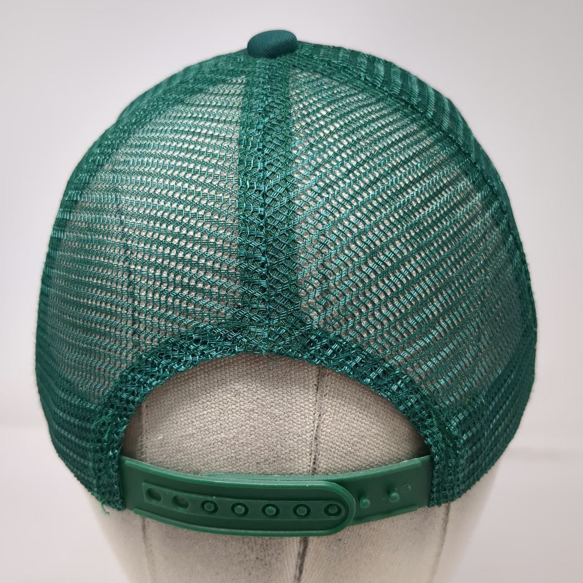 The Darling Effect Pickle Baller Trucker Hat Green One Size Mesh Snapback Retro