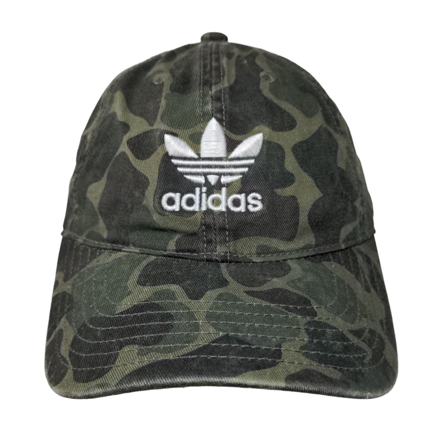 Adidas Slideback Hat Camo One Size Embroidered Adjustable 6 Panel