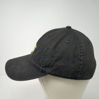 Nickelodeon Rugrats Baseball Cap Black One Size Embroidered Logo Slideback Hat
