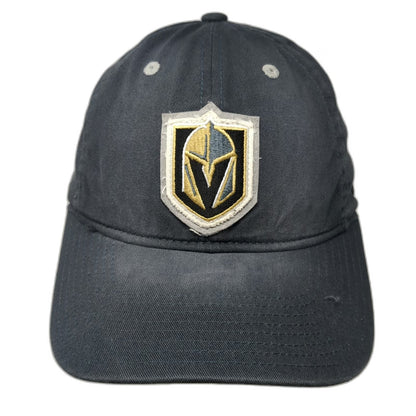 Adidas Vegas Golden Knights NHL Gray One Size Cap Slideback Logo Embroidered Hat
