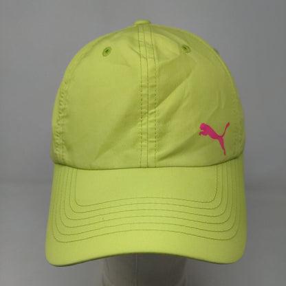 Puma Men's Slideback Hat Green Size OS Graphic Logo 100% Polyester