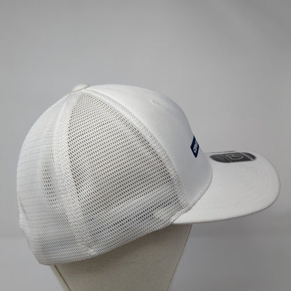 Centro Benefits Research Snapback Trucker Hat White OS 110 Flexfit Cap America