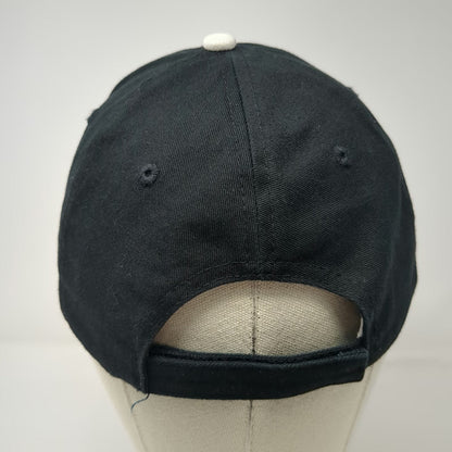 Big Accessories Baseball Cap Black White One Size Ion Television Mesh Trim Hat