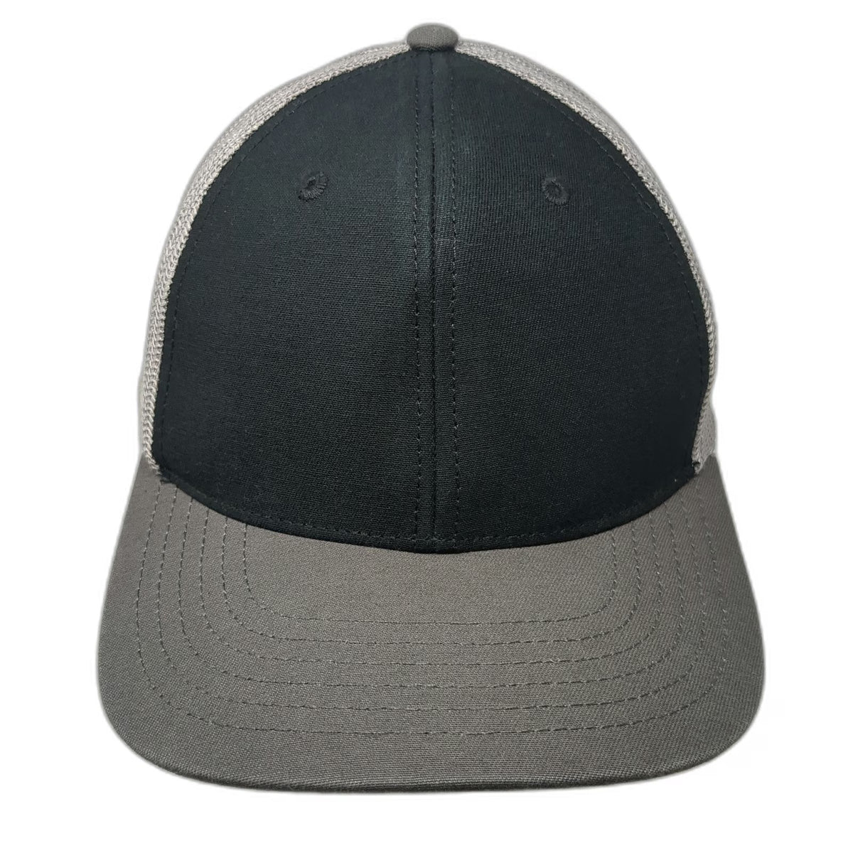 Levelwear Trucker Hat Gray One Size Blank Front McCall Golf Club Snapback