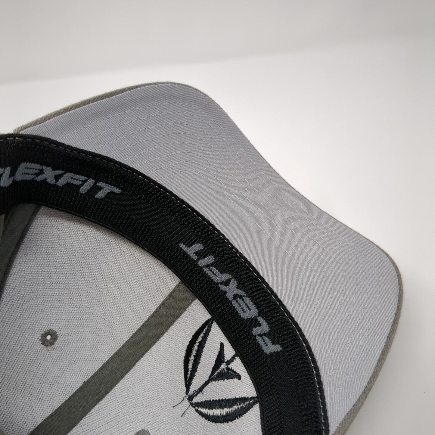 Brick House Recovery Fitted Hat Gray S/M Embroidered Flexfit Yupoong