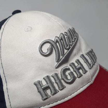 Miller High Life Strapback Hat Multi One Size Colorblock Infinity
