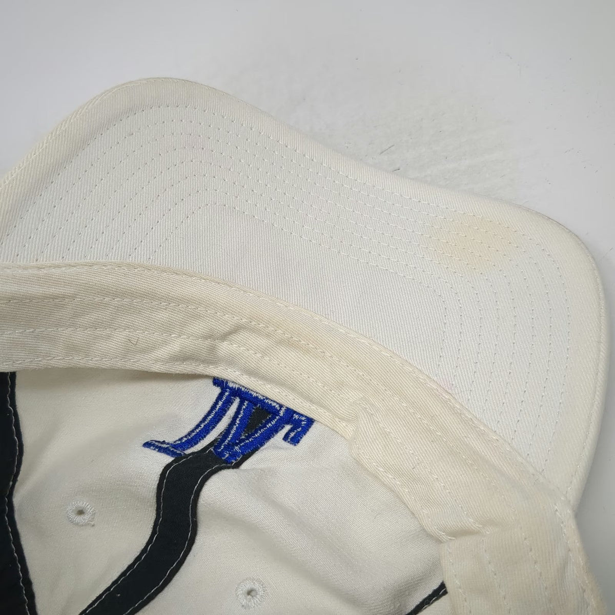 Los Angeles Dodgers MLB '47 Baseball Cap White Blue One Size Slideback Logo