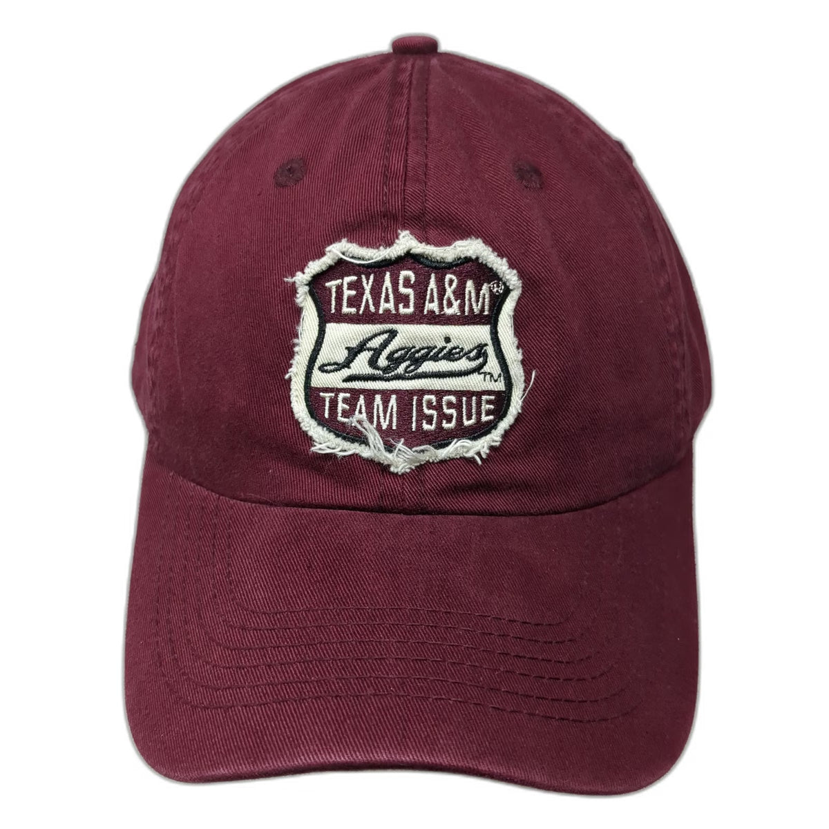 Champion Texas A&M Aggies NCAA Red XL Cap Hat Gig Team Issue Cotton Patch Logo