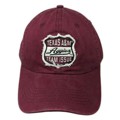 Champion Texas A&M Aggies NCAA Red XL Cap Hat Gig Team Issue Cotton Patch Logo