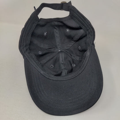 Unbranded Slideback Hat Black One Size Blank Adjustable Vent Holes
