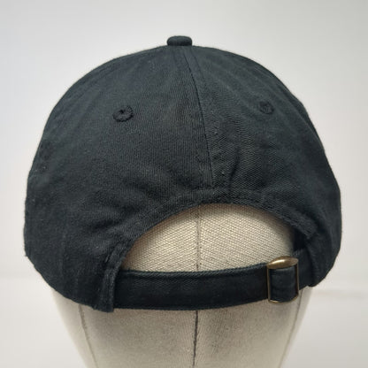 Black Baseball Cap One Size Caskets Green Rose Yellow Embroidered Cotton Hat