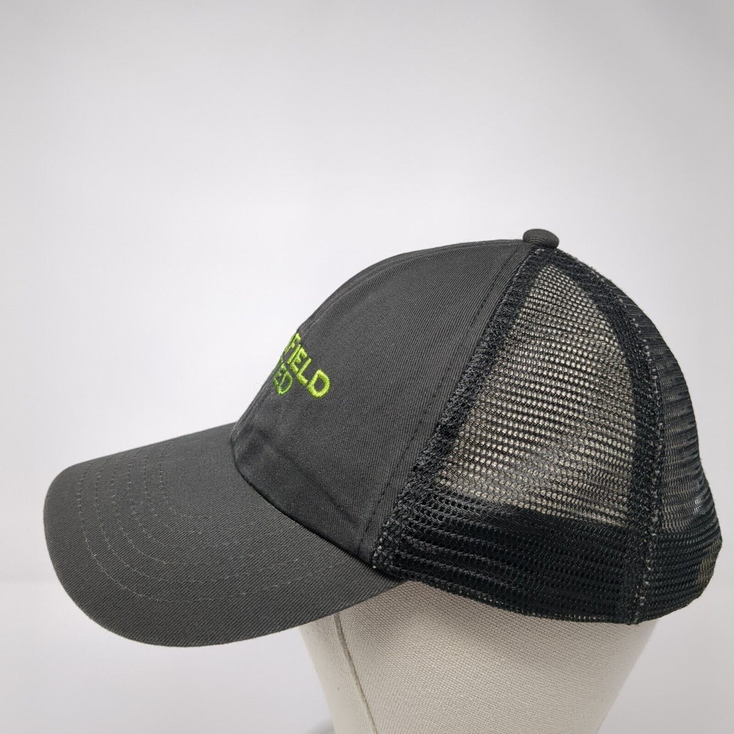 Winfield United Strapback Mesh Back Trucker Hat Gray One Size K-Products