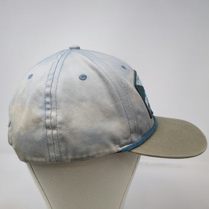 Sindero Provisions Co. Snapback Hat Blue OSFM Olympic National Park Rope Topo